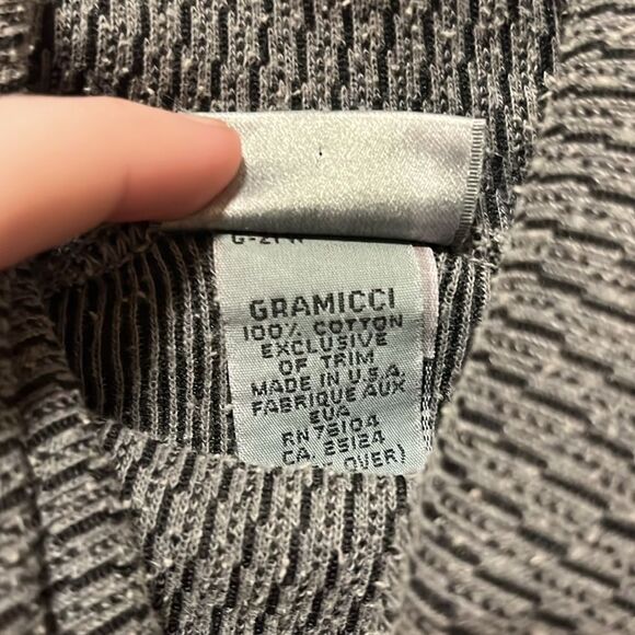 VINTAGE GRAMICCI LONG SLEEVE WOMENS XL TURTLENECK TOP - Picture 6 of 6